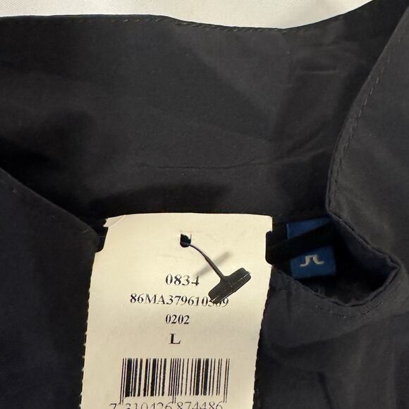 J. Lindbergh Soft shell Jacket Large Men Black NWT - Picture 10 of 10